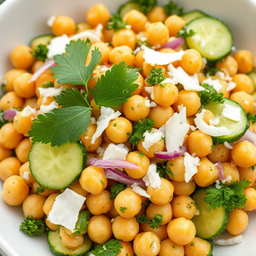 Mediterranean Chickpea Salad