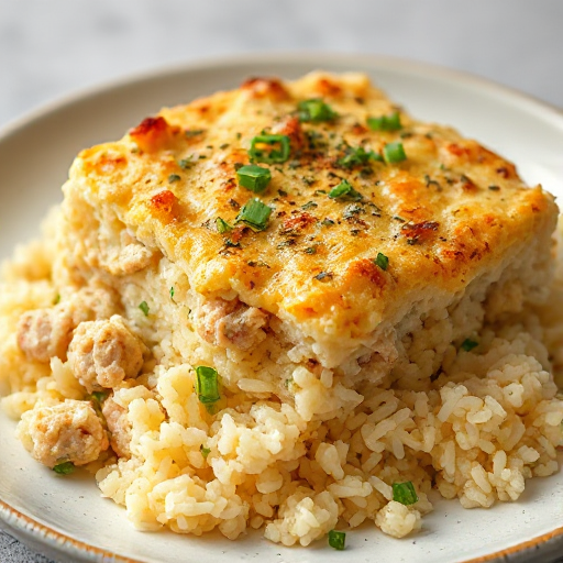 Tuna Casserole with Cauliflower Rice