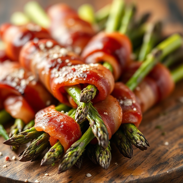 Bacon-Wrapped Asparagus