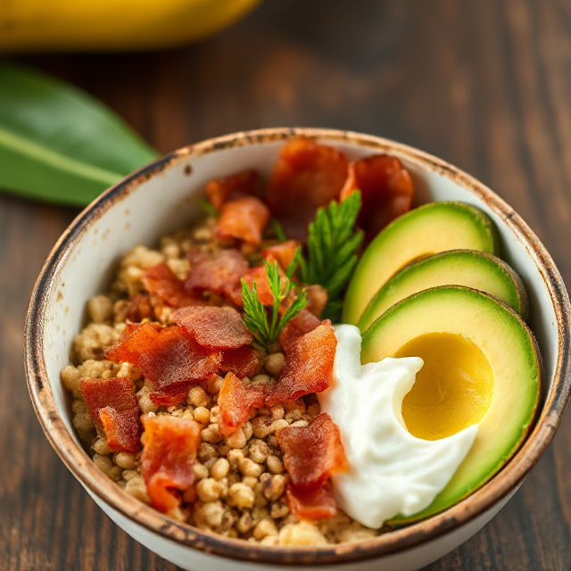 Plantain Breakfast Bowl