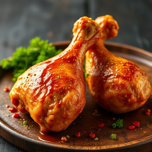 Savory Golden Chicken Drumsticks